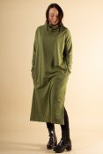 Polo Kaftan Eco Dress Olive Green