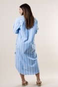 Småland Shirt Dress Light Blue
