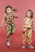 Kids Pockety Jumpsuit Coral Cocktail