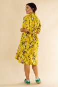 Marii Dress Yellow Flower