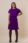 Millan Dress purple sapphire