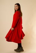 Riberine Dress Red
