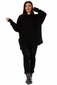 Sandra Long Sweater Eco Black