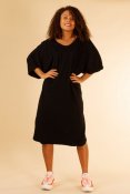 Shaula Dress New Plain Black
