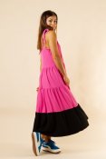 Solby Dress Pink&Black